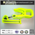 Hot sale high quality OEM logo and OEM color fluorescent glove clip vast styles available small order acceptable